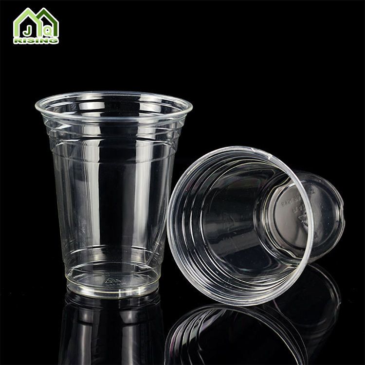 Eco-Friendly Biodegradable PLA Compostable Cups with Lids for Coffee & Juice