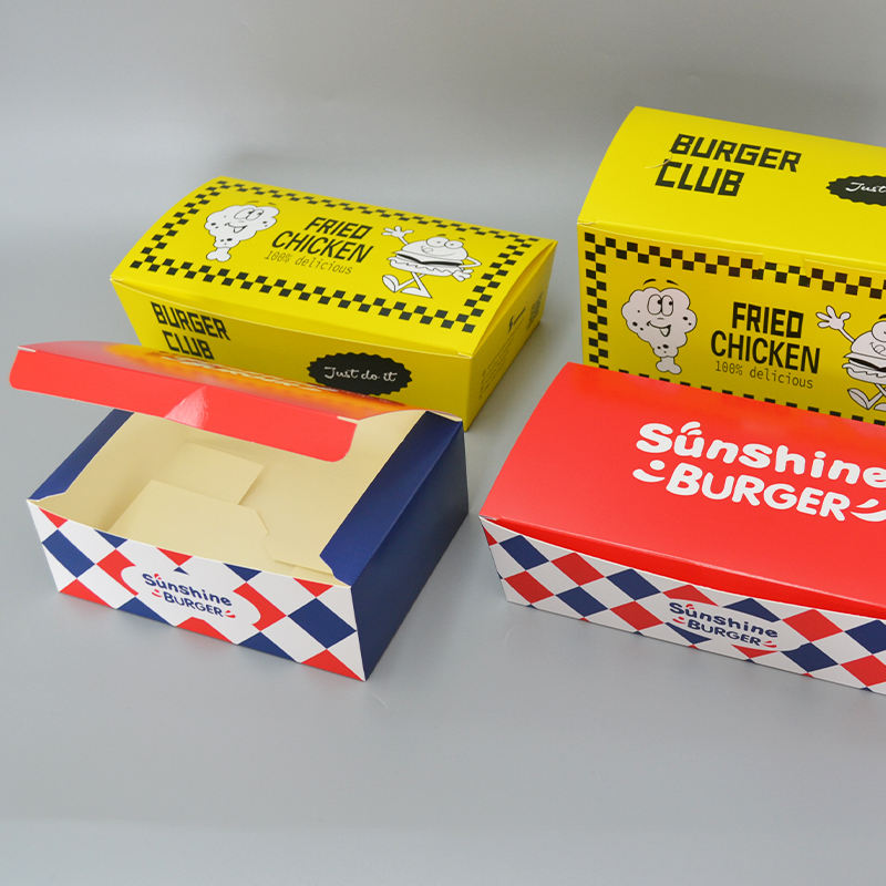 Eco-Friendly Kraft Paper Food Containers for Fast Food Packaging - Wholesale