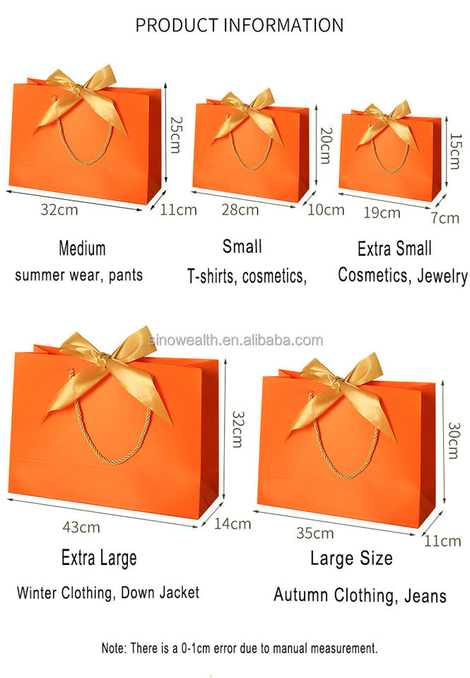 Custom Kraft Paper Gift Bags with Cotton Rope Handles, Screen Printed Logo, BSCI Certified