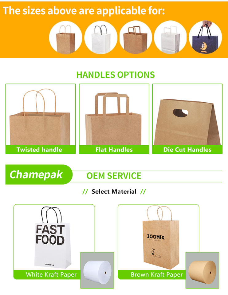 Wholesale Custom Logo Kraft Paper Bags - Eco-Friendly & High Quality