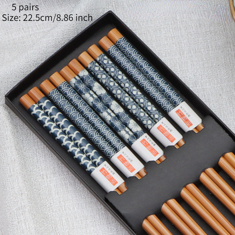 100% Natural Bamboo Chopsticks Set – Eco-Friendly Disposable Chopsticks for Caterers