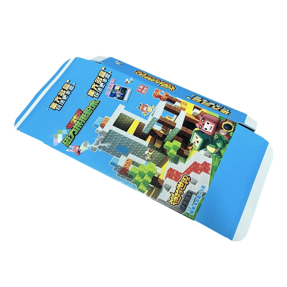 Custom White Cardboard Folding Box for Toys & Candy - Eco-Friendly Packaging