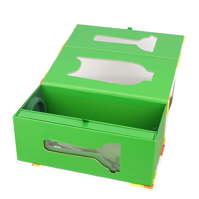 Custom Magnetic Rigid Gift Boxes with Window, UV Printing, Matt Lamination & Sponge Insert