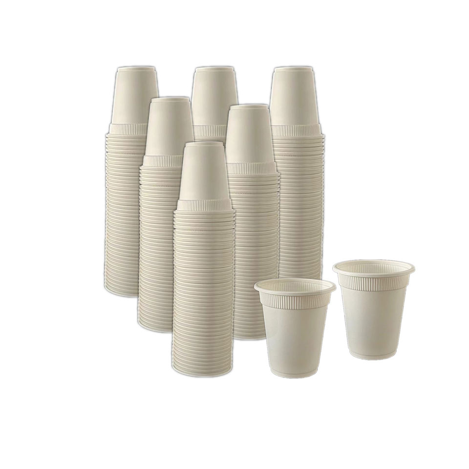 Eco-Friendly Cornstarch Biobased Disposable Cups for Beverages