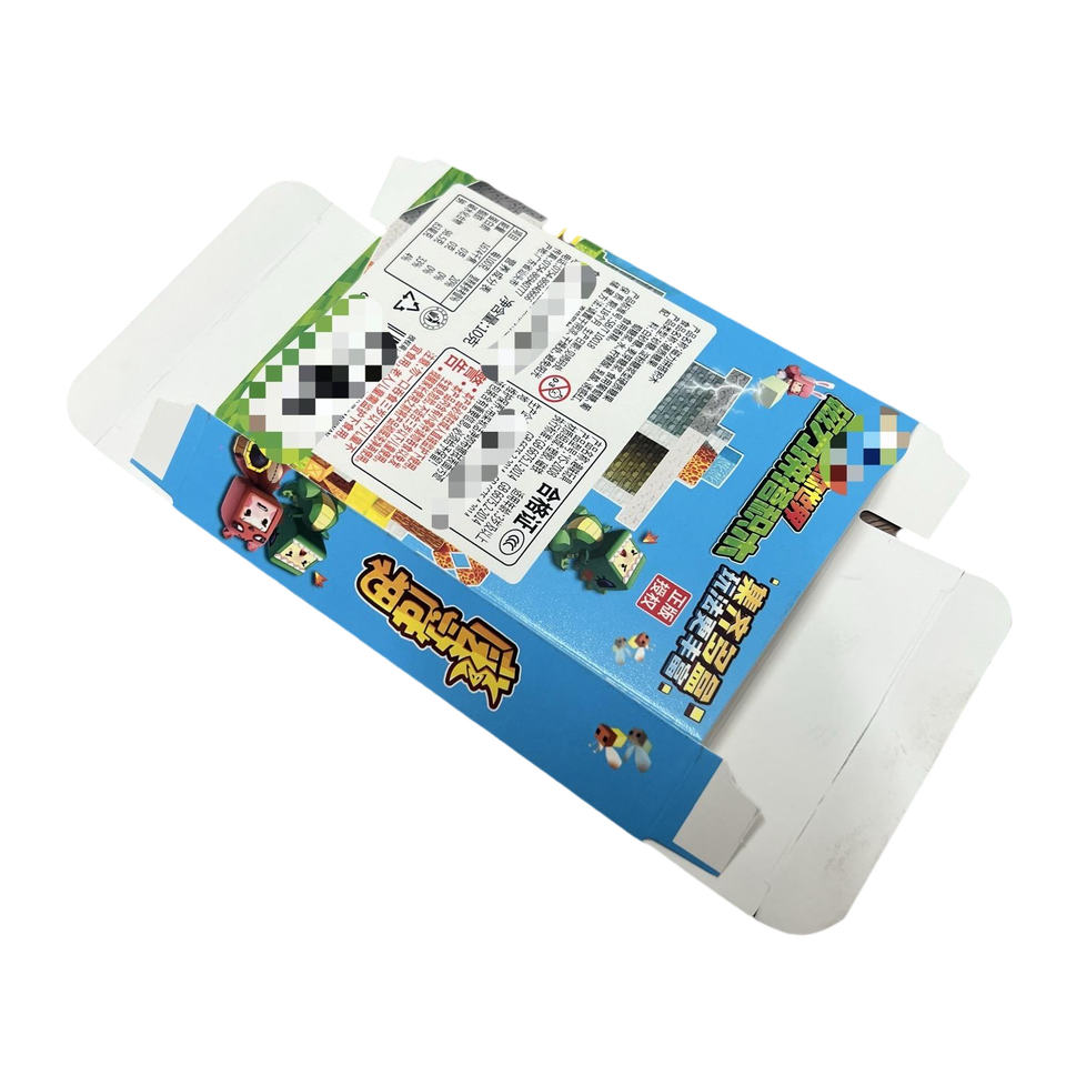 Custom White Cardboard Folding Box for Toys & Candy - Eco-Friendly Packaging