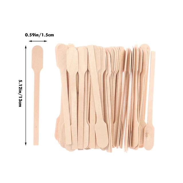 Eco-Friendly Wooden Coffee Stirrers for Cafes & Restaurants - Biodegradable Paddle Mixing Sticks