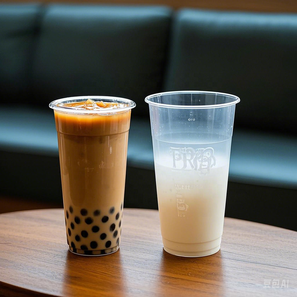 16oz Clear PET Cold Cups with Lids – Eco-Friendly Disposable for Camping & Milk Tea