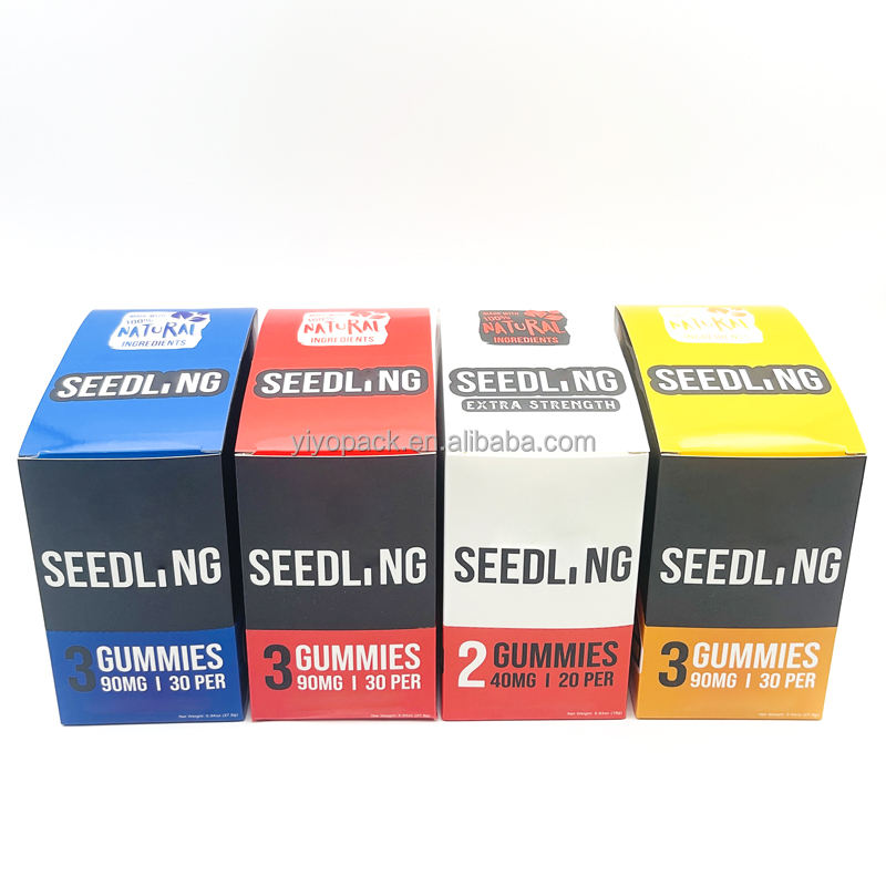 Custom Eco-Friendly Display Box and Mylar Bag Combo Packaging