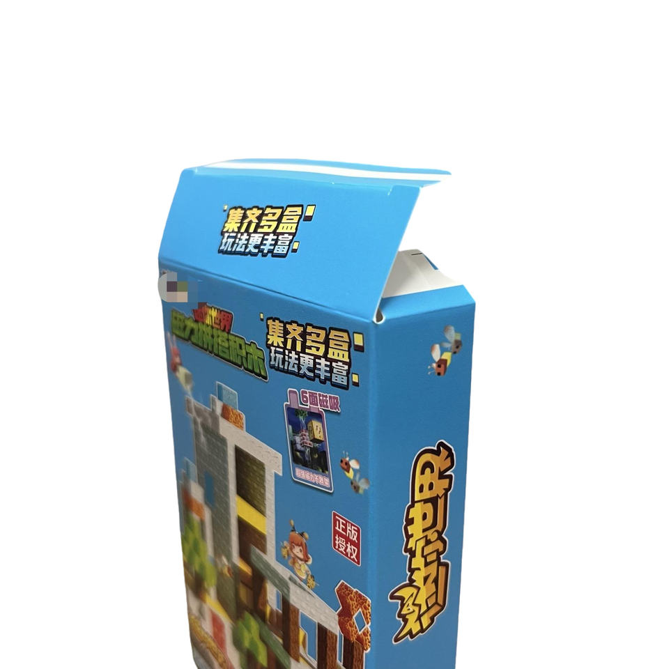 Custom White Cardboard Folding Box for Toys & Candy - Eco-Friendly Packaging