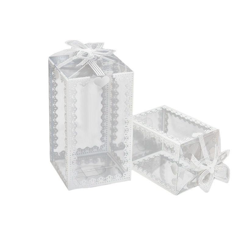 Custom Logo Recyclable PET Candy Box – Transparent PVC Soft Box for Sugar Packaging