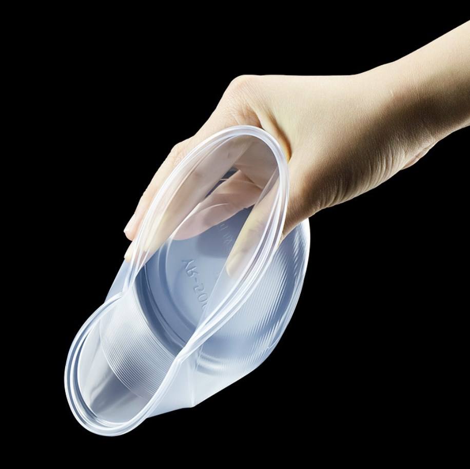 5oz Clear PP Microwave-Safe Hot Deli Cup with Lid - Eco-Friendly Leakproof Sauce Bowl
