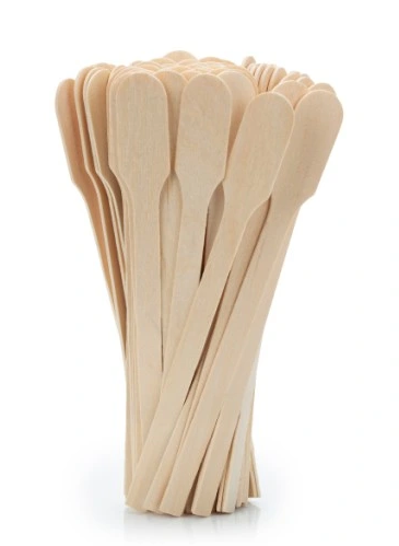 Eco-Friendly Wooden Coffee Stirrers for Cafes & Restaurants - Biodegradable Paddle Mixing Sticks