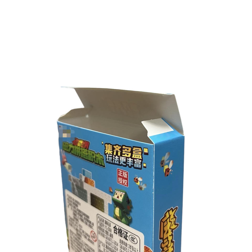 Custom White Cardboard Folding Box for Toys & Candy - Eco-Friendly Packaging