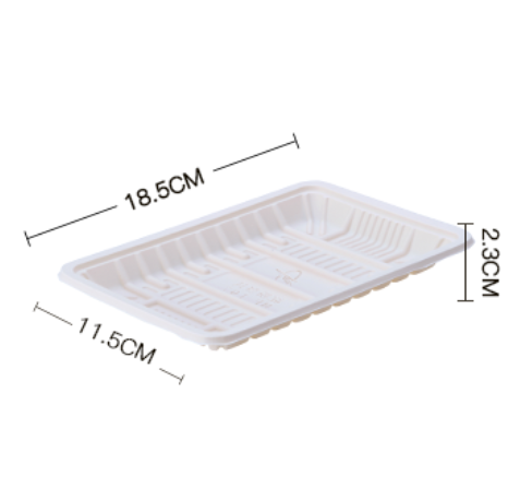 Eco-Friendly Biodegradable Corn Starch Plates | Compostable Food Trays