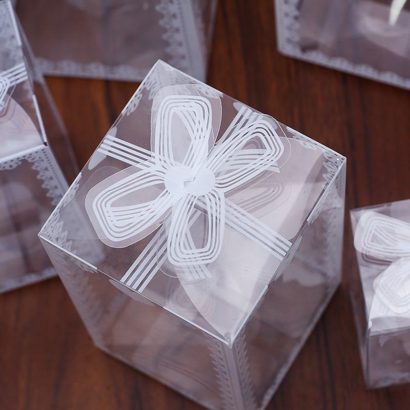 Custom Logo Recyclable PET Candy Box – Transparent PVC Soft Box for Sugar Packaging