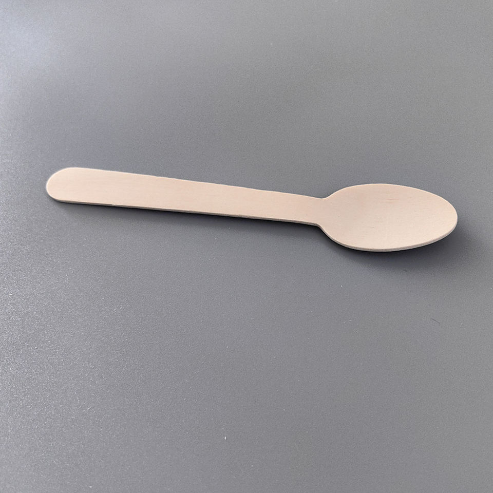 Bulk Biodegradable Wooden Cutlery Set - Eco-Friendly Birch Spoons, Knives & Forks 140mm