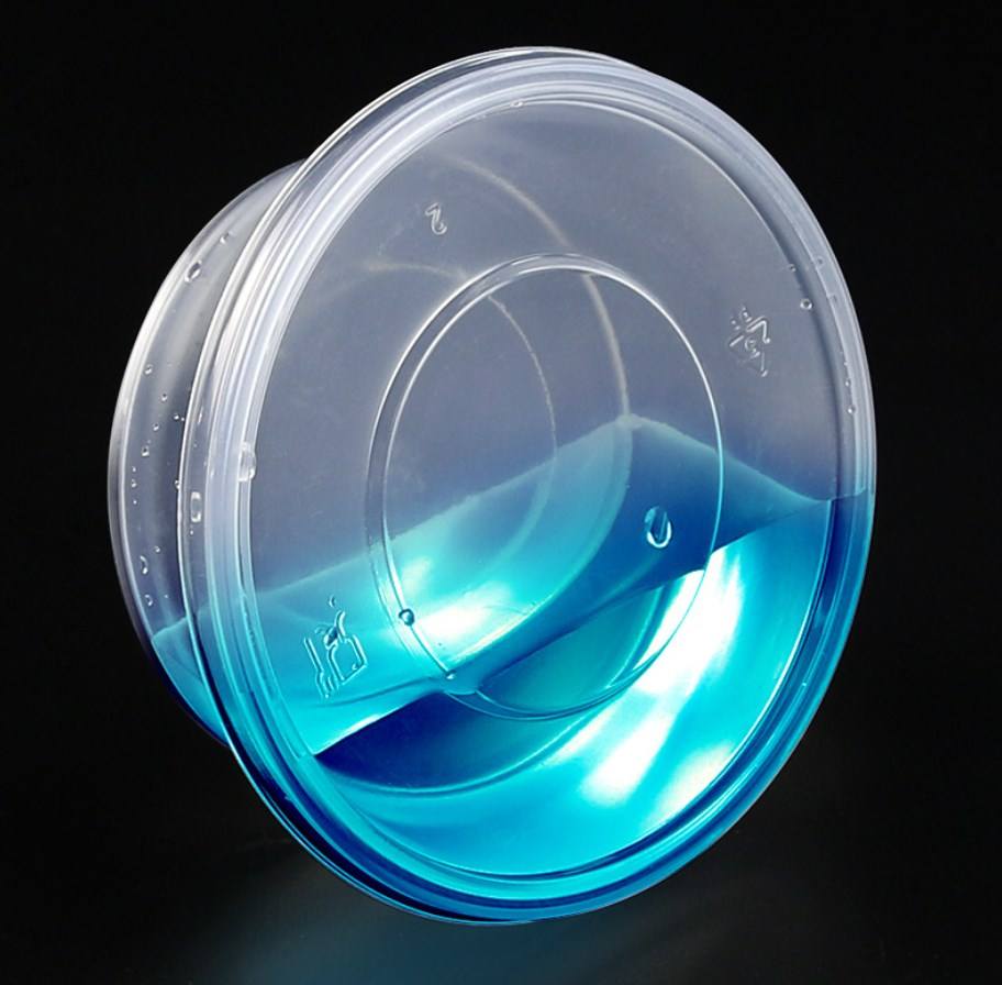 5oz Clear PP Microwave-Safe Hot Deli Cup with Lid - Eco-Friendly Leakproof Sauce Bowl