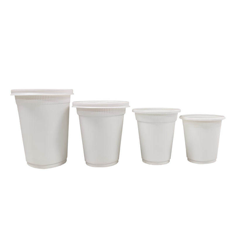 Eco-Friendly Cornstarch Biobased Disposable Cups for Beverages