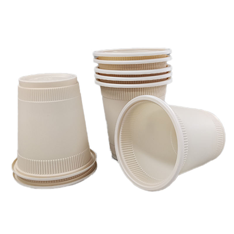 Eco-Friendly Cornstarch Biobased Disposable Cups for Beverages