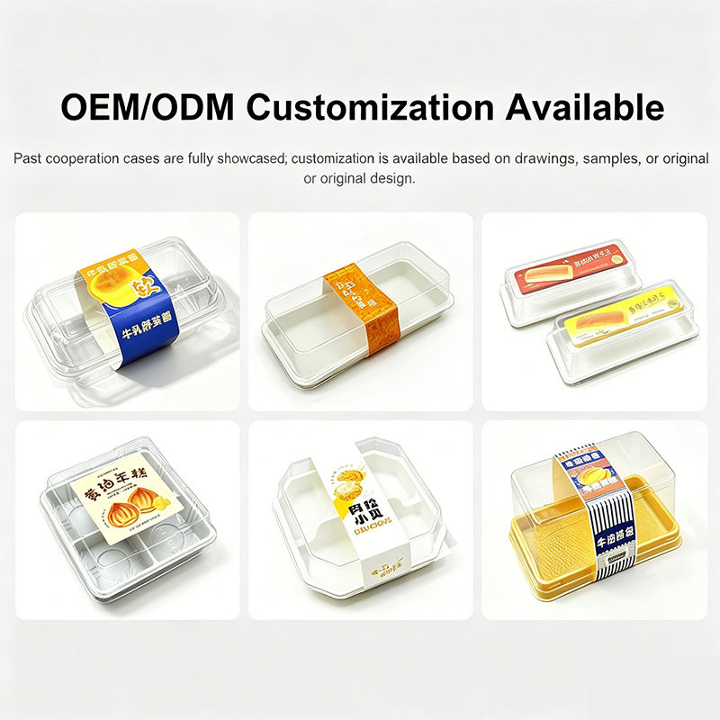 Disposable PET Salad Box - Clear Biodegradable Food Container