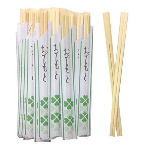 Ecolife 200mm Biodegradable Wooden Chopsticks - Eco-Friendly Custom Disposable Chopsticks for Restaurants & Travel